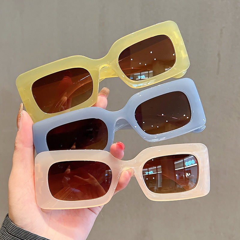 Fette Übergroße Quadratische Rahmen Sonnenbrille Karnz