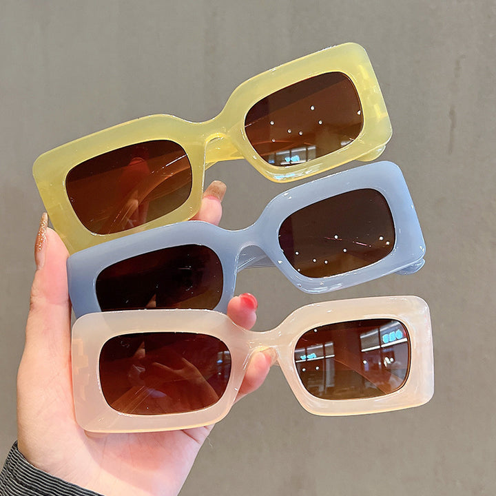 Fette Übergroße Quadratische Rahmen Sonnenbrille Karnz