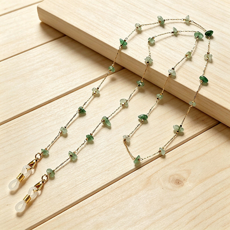 Multi-String Edelstein-Halskette Karnz
