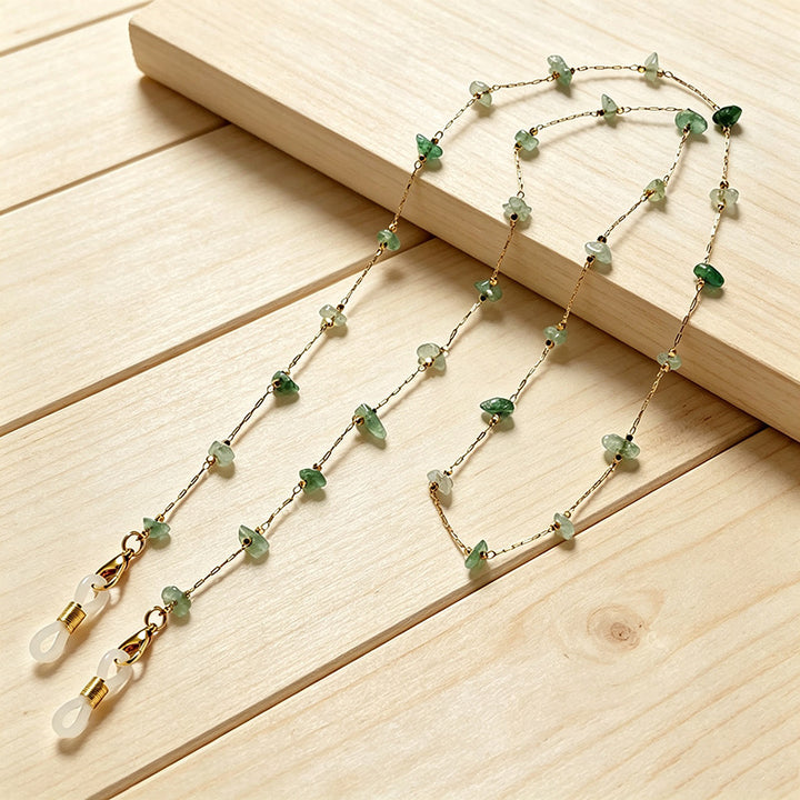 Multi-String Edelstein-Halskette Karnz