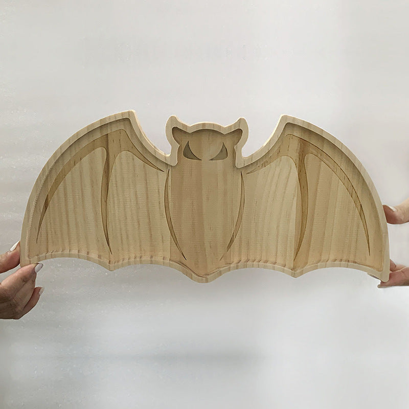 Dekorative Holz Fledermaus Wandkunst