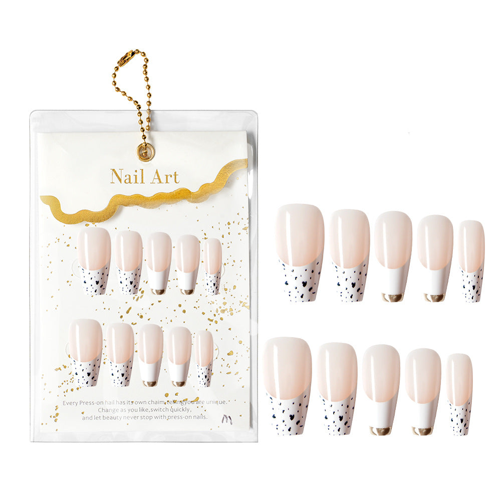 French Tip Dekorative Nagel-Set Karnz