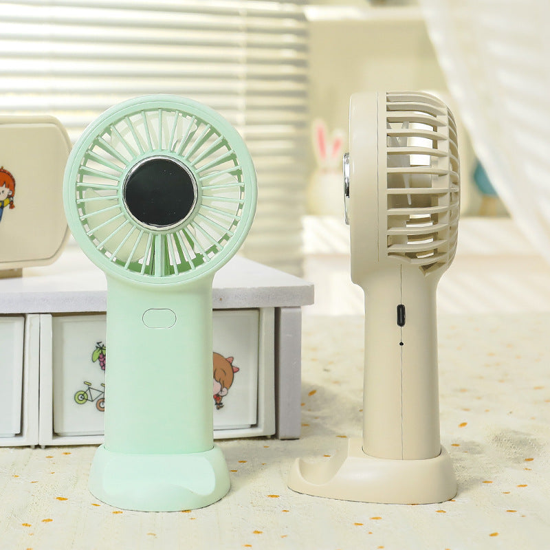 Damen Tragbarer Handventilator mit ergonomischem Griff und USB-Ladefunktion Karnz