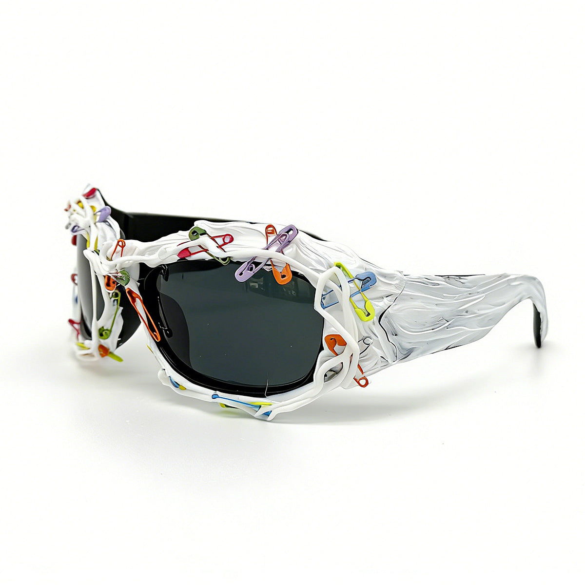 Damen kreative Statement-Sonnenbrille mit auffälligem Design Karnz