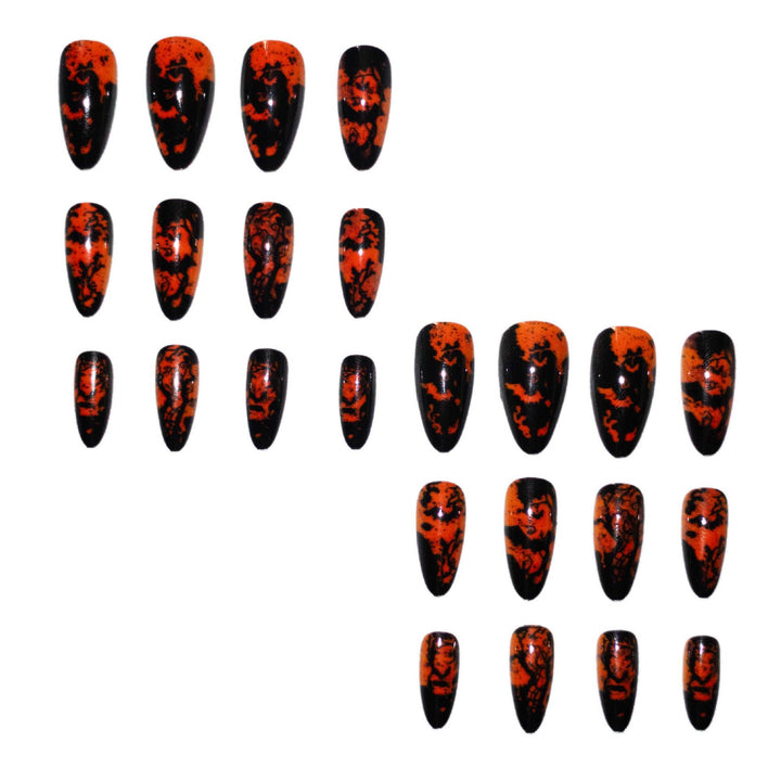 Künstlerisches Halloween Nagelkunst Design Set