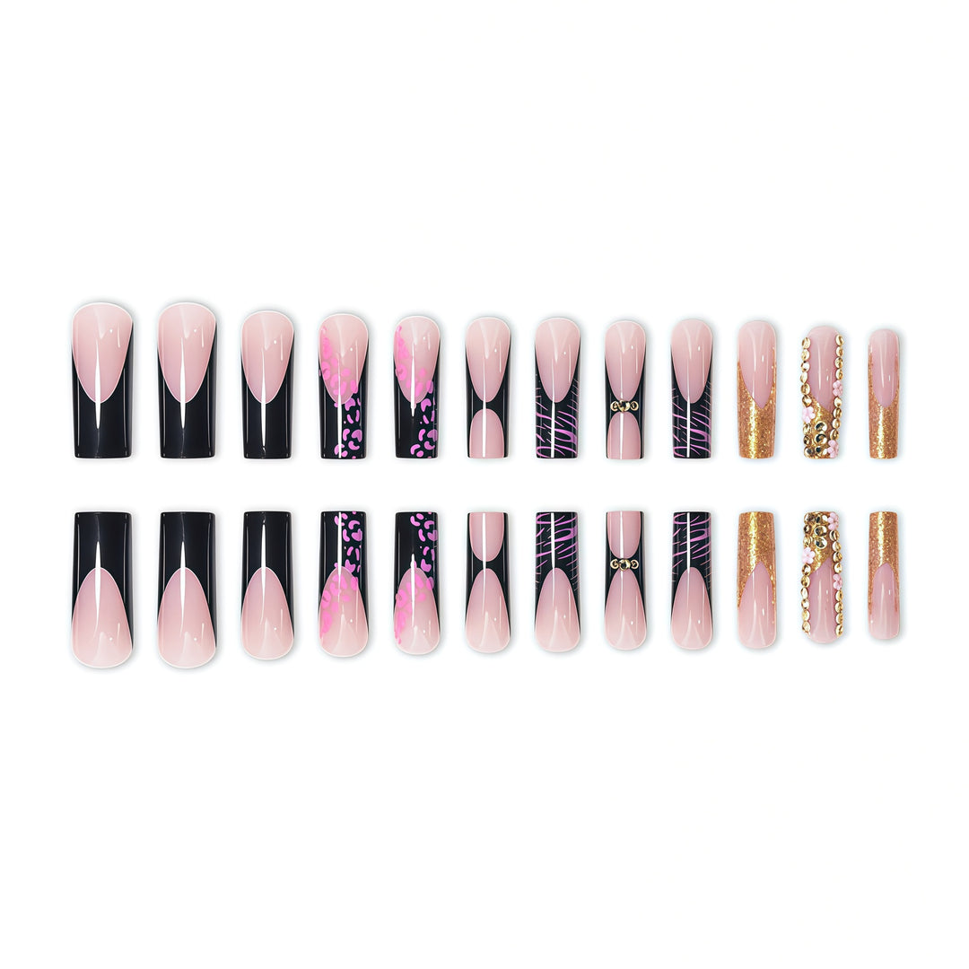 Stylische Stiletto-Nagelverlängerungen Karnz