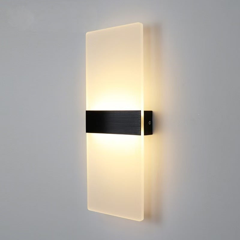 Moderne LED Wandleuchtenfassung