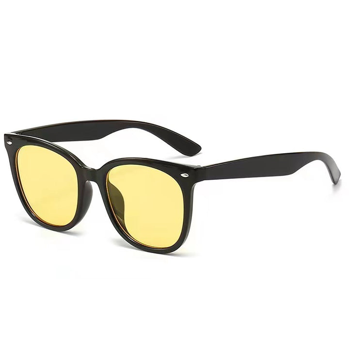 Damen Modische Brille mit schickem quadratischem Rahmen Karnz