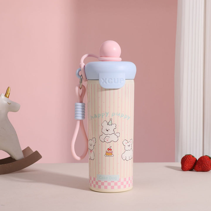 Damen niedliche Trinkflasche mit tierischem Design Karnz