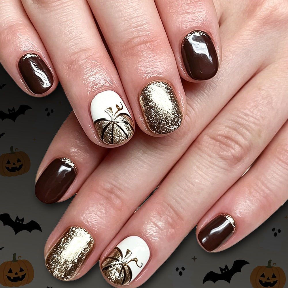 Halloween-Themen Gel-Nagelkunst Set Karnz