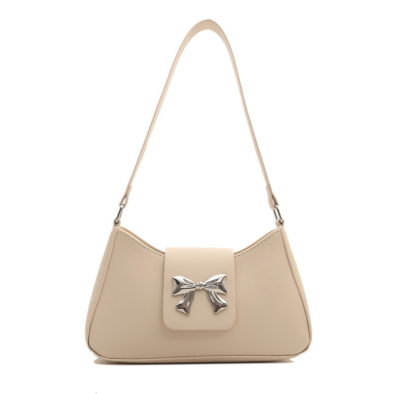 Stylische Schleifenakzent-Handtasche Karnz