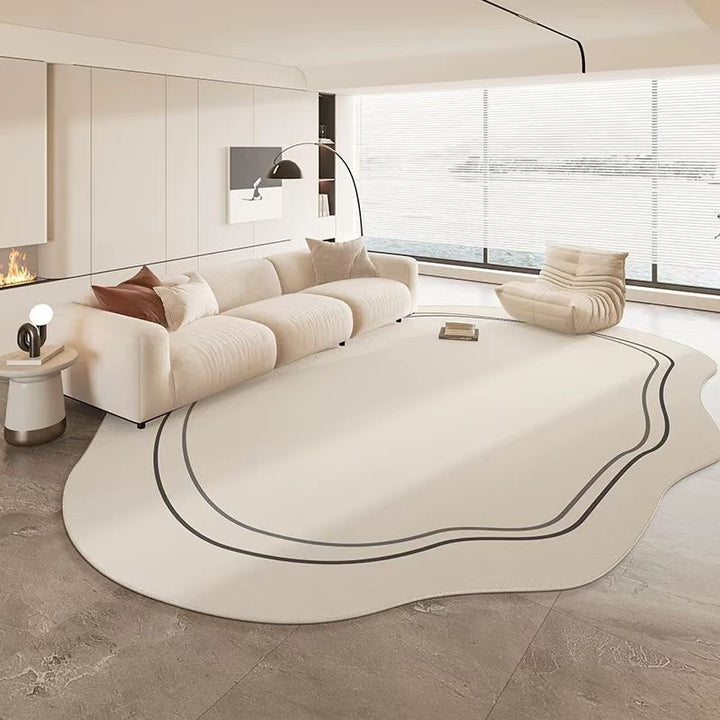 Abstract Form Area Rug Karnz