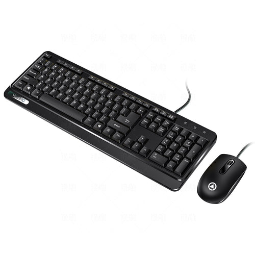 Kompakt Verdrahtetes Tastatur- und Maus-Set Karnz