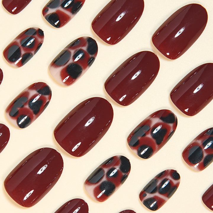 Premium Künstlerisches Press-On Nail Design Karnz