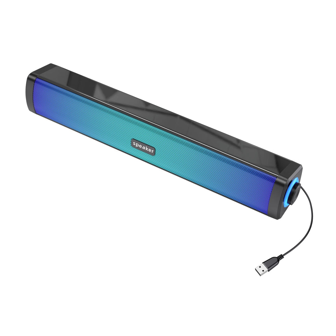 Kompakte Multimedia-Soundbar-Lautsprecher mit USB- und AUX-Anschluss Karnz