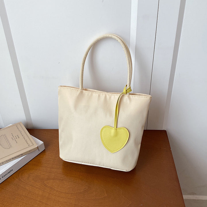WoStylish Herz-geschmückte Alltags-Tote-Tasche Karnz