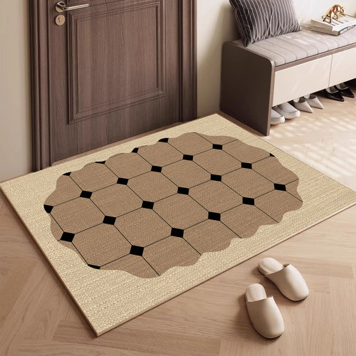 Geometrisches Muster Eingangsbereich matte