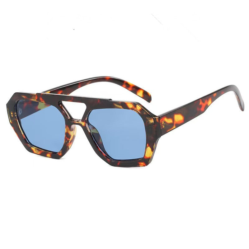 Zeitgenössische Geometrische Sonnenbrille Karnz
