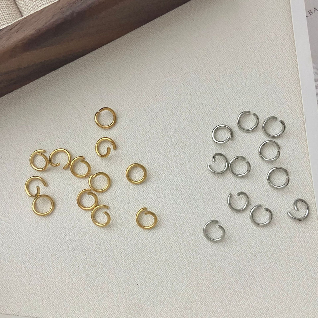 Schlanke minimalistische Metallring-Clips Karnz