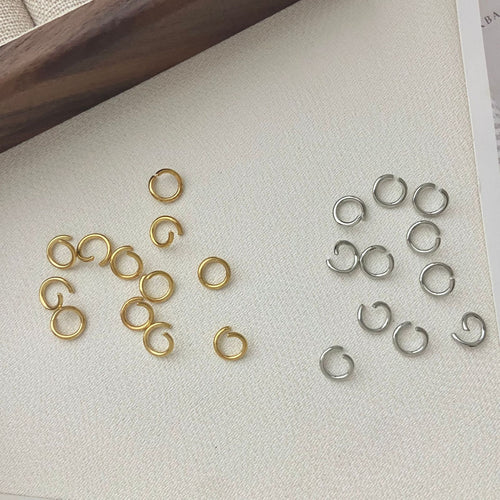 Schlanke minimalistische Metallring-Clips Karnz