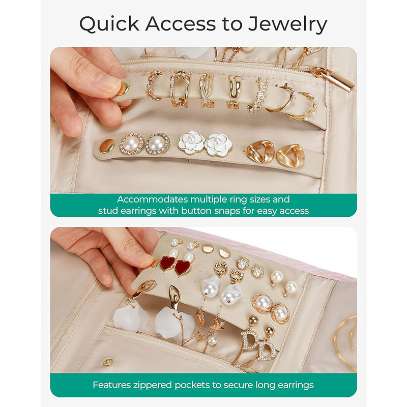 Elegante Schmuck-Organizer Tasche Karnz