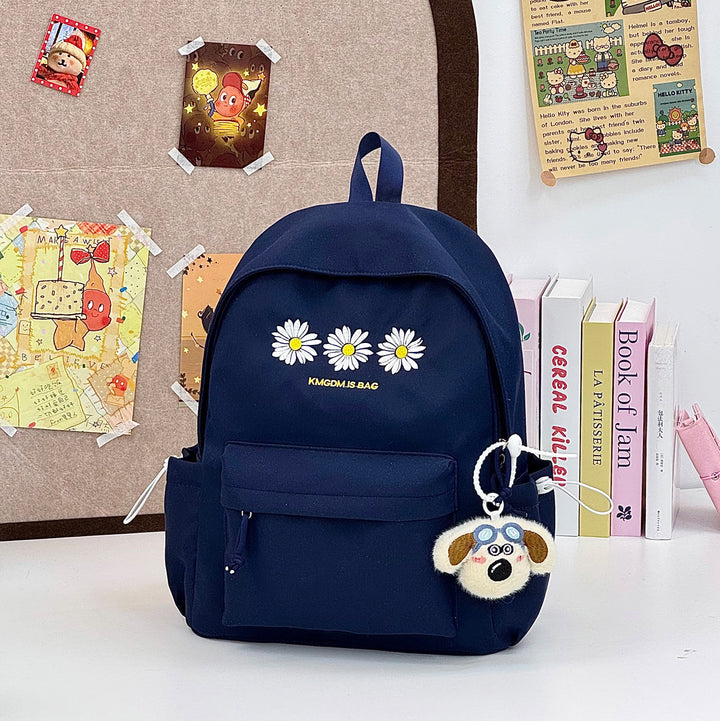 Bestickter Floral-Rucksack Karnz
