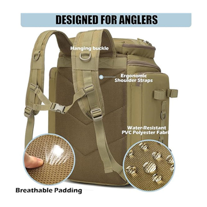 Taktischer Mehrfach-Fächer Angel-Rucksack Karnz
