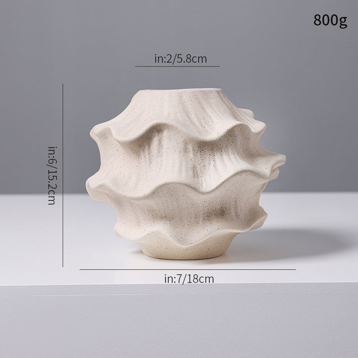 Dekorative Fluid-Shape Keramik Karnz