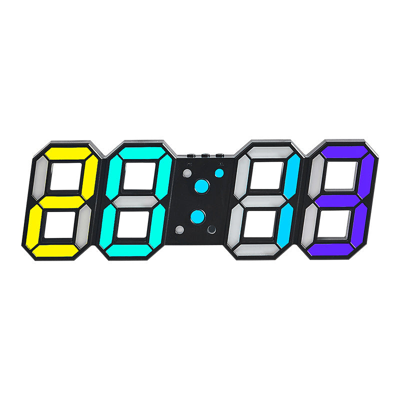 Digitaluhr mit Farbwechsel Karnz