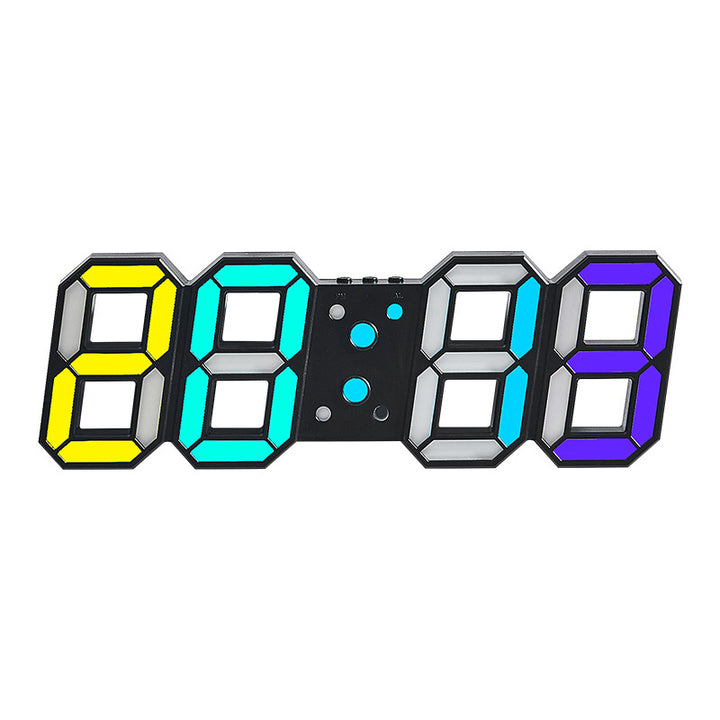 Digitaluhr mit Farbwechsel Karnz