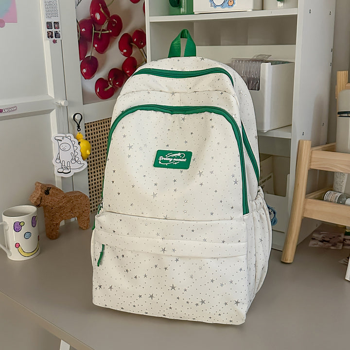 Sternen-Druck Geräumiger Rucksack Karnz