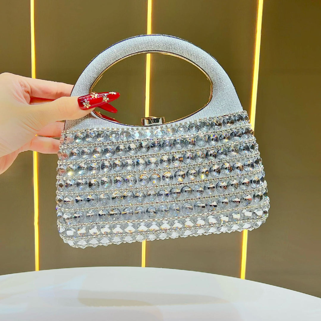 Kristallbesetzte Abendhandtasche
