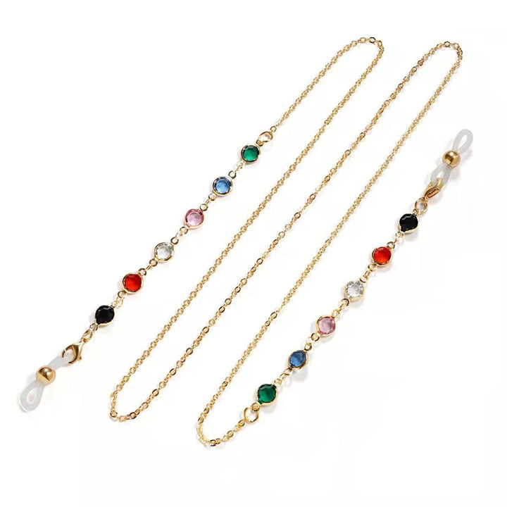 Bunte Perlen Brillenband Karnz