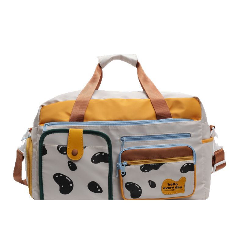 Verspielt gemusterte Reise-Duffle-Bag Karnz