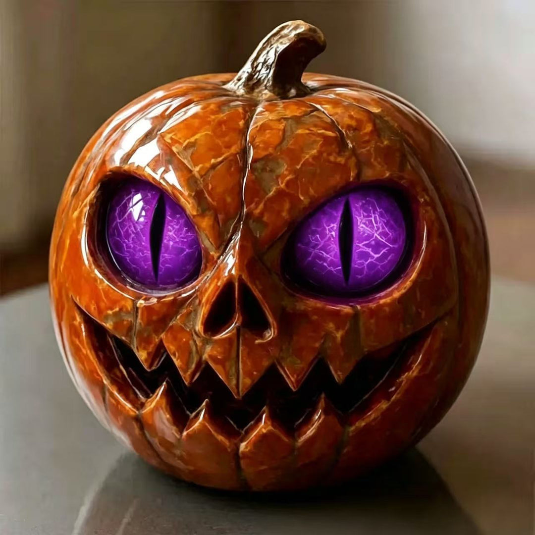 Dekorative Halloween Kürbis Skulptur Karnz