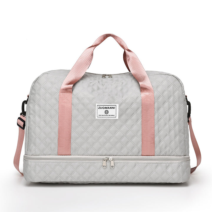 Stilvolle gesteppt Reise-Duffle Karnz 1790692517