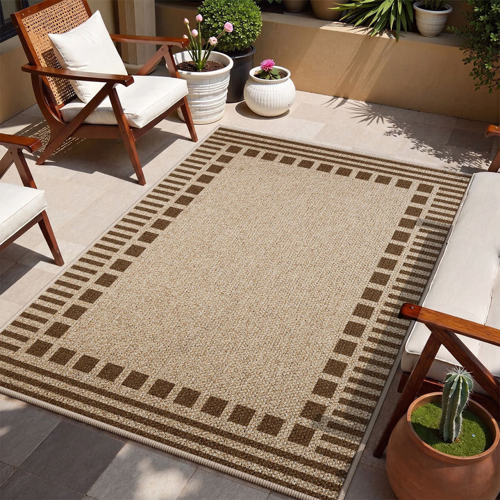 Outdoor Dekorativer Bereich Teppich
