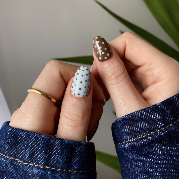 Polka Dot Design Press-On Nagelset