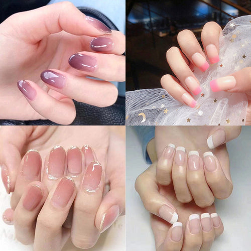 Glitzernde Press-On Nagelspitzen