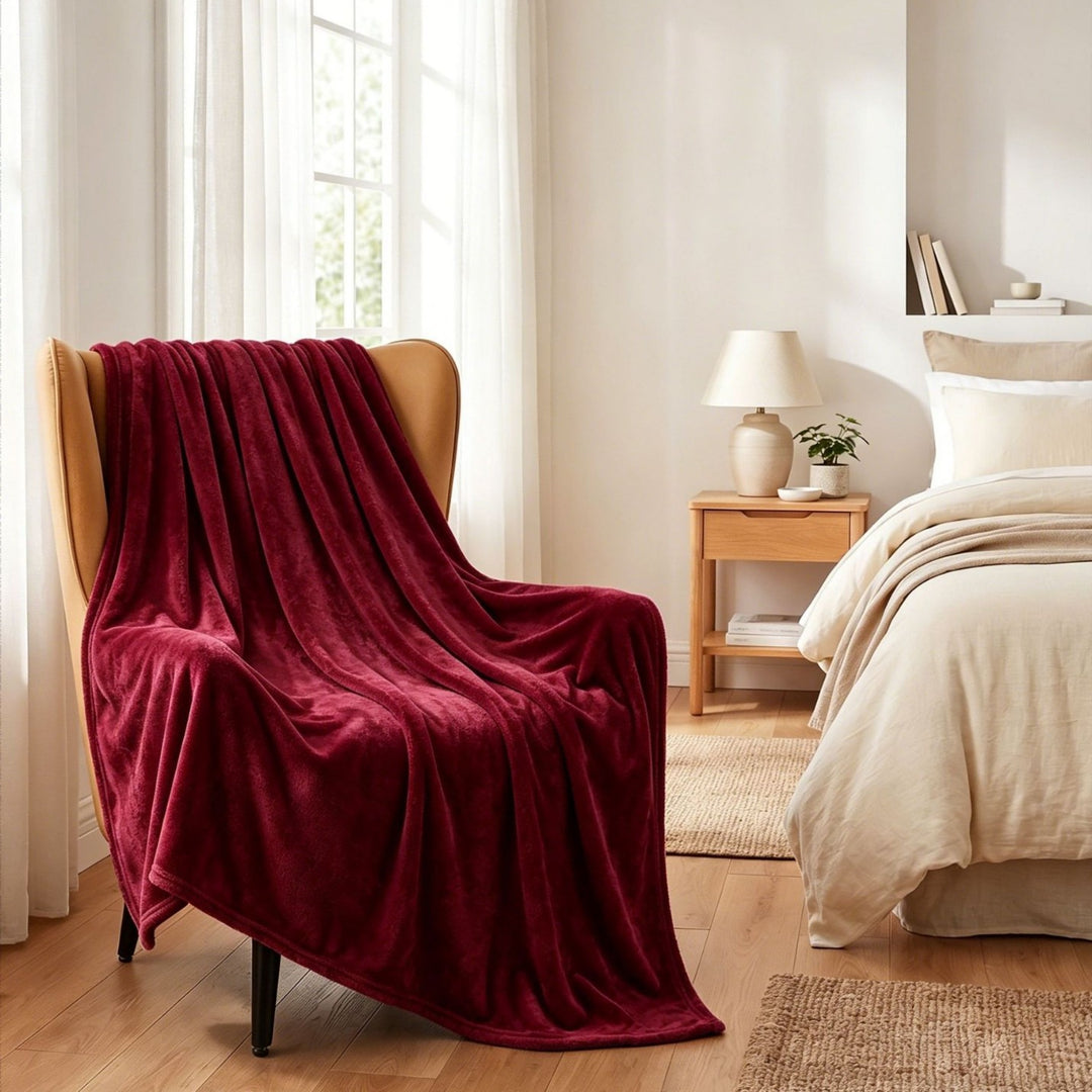 Vielseitige Plüschdecke