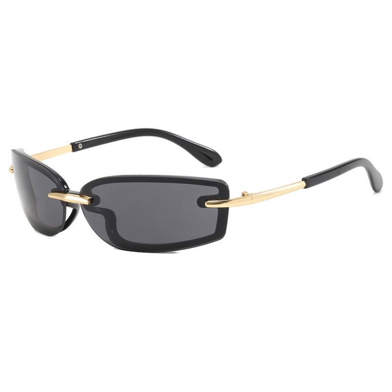 Damen modische Sonnenbrille mit hochmodernem Design und UV-Schutz Karnz