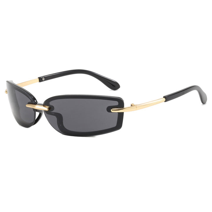 Damen modische Sonnenbrille mit hochmodernem Design und UV-Schutz Karnz
