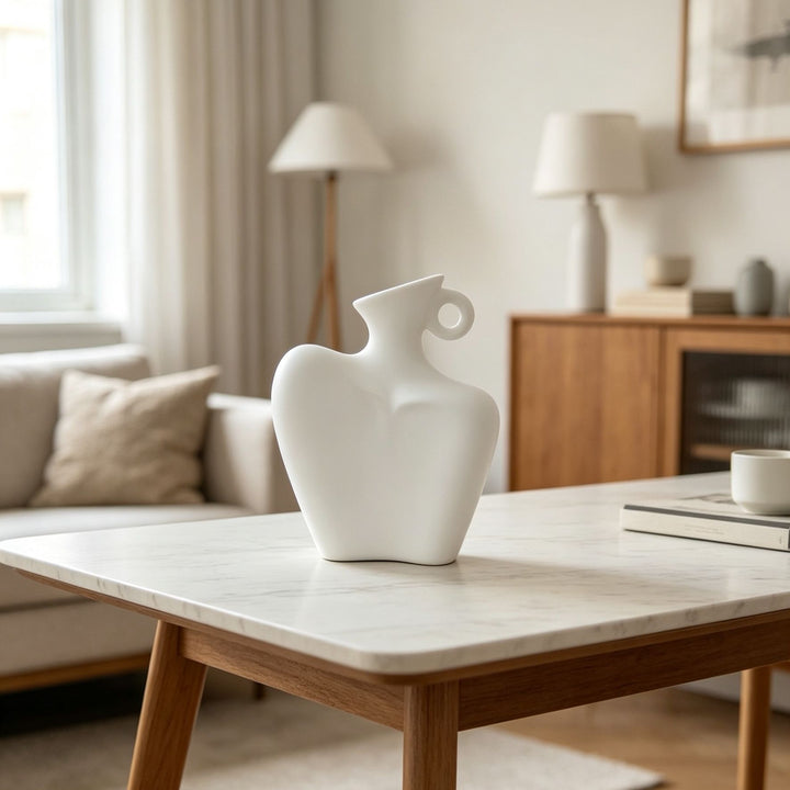 Künstlerische Abstract Dekorative Vase Karnz