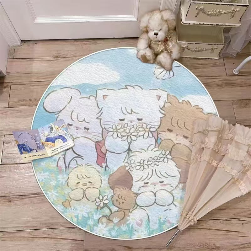 Adorable runder Spielmatte