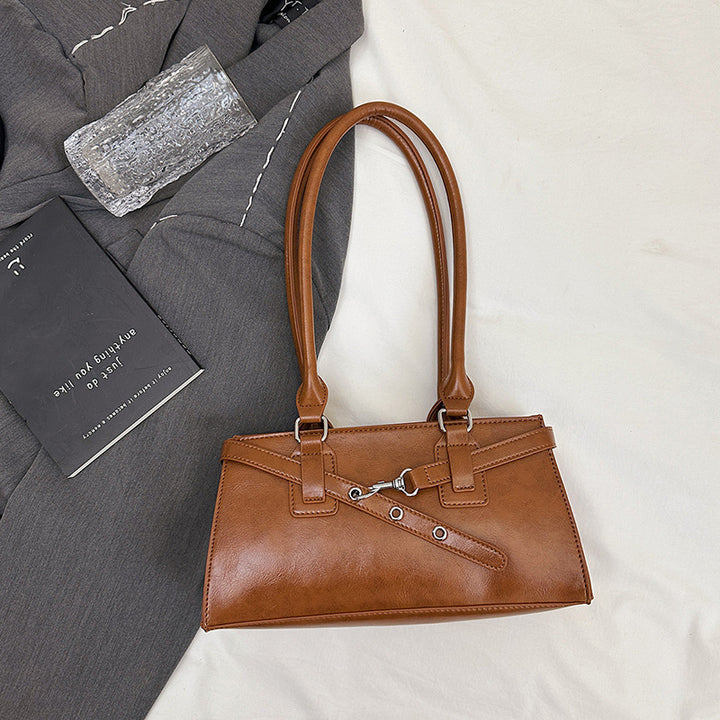 Strukturierte Mini-Handtasche