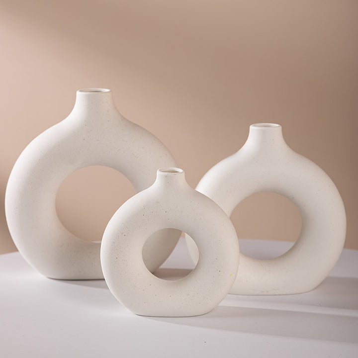 Dekorative Keramikvase