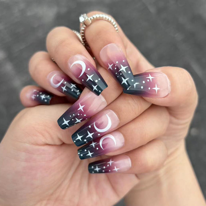 Ausgefallenes Ombre Nagelkunst Set Karnz