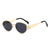 Damen modische Sonnenbrille mit elegantem Metallrahmen Karnz
