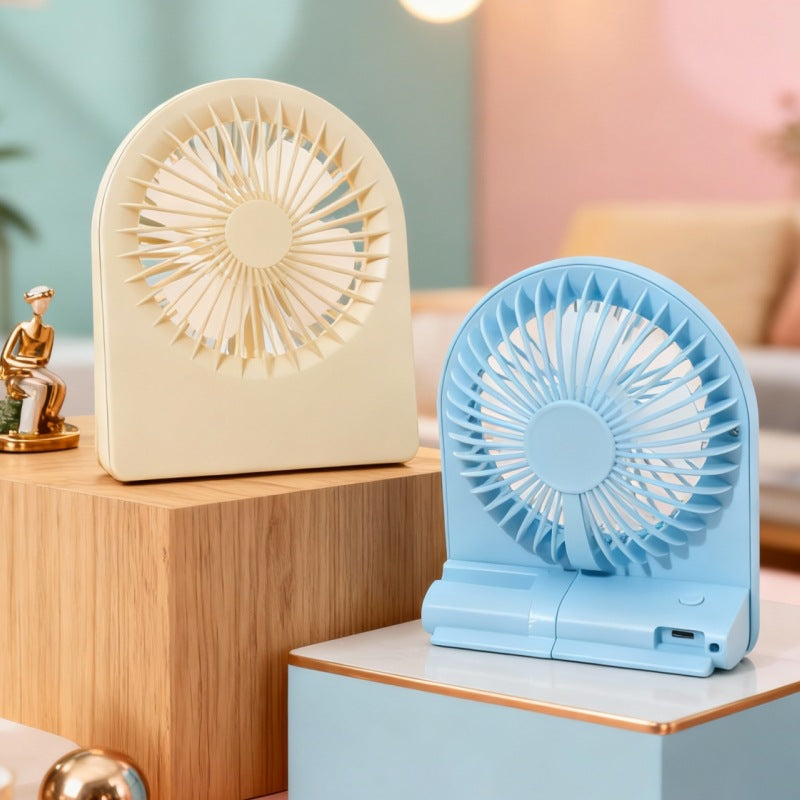 Damen Kompakter Tischventilator mit USB-Anschluss und leisen Betriebsmodi Karnz