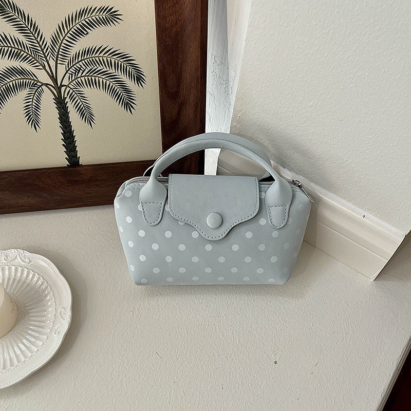 WoStylish Polka Dot Handtasche Karnz